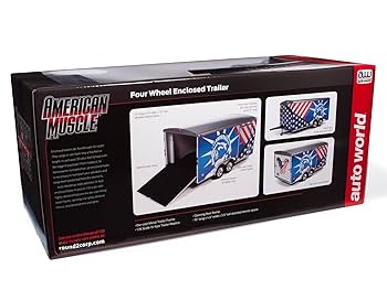 USA Toy 1/18 AUTO WORLD エンクローゼットトレーラー Usa Toy 1/18 Auto World Enclosure Trailer | eBay